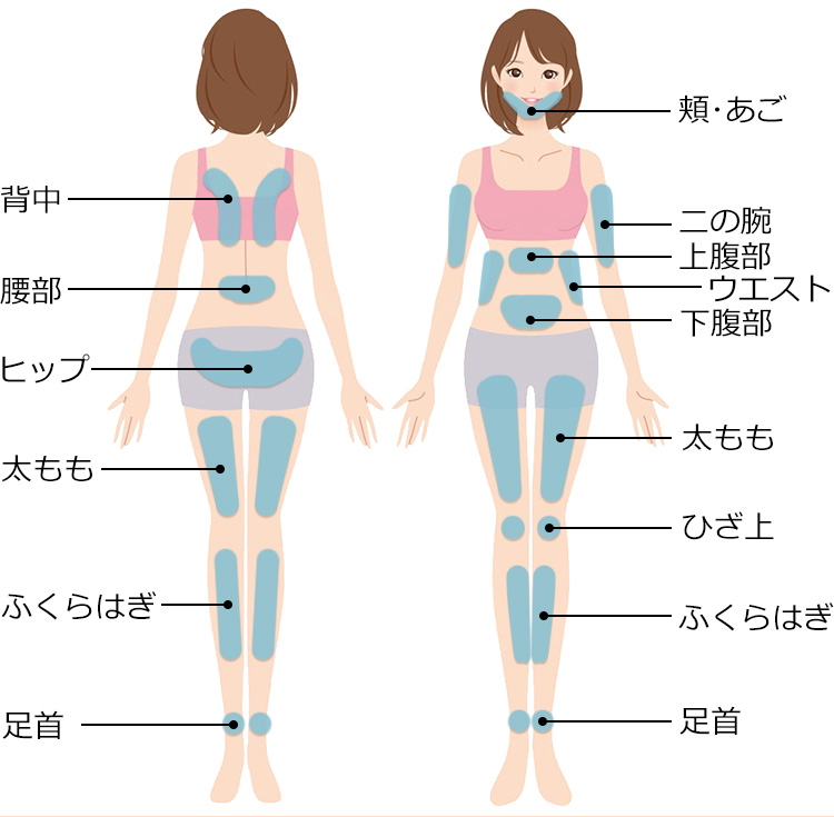 脂肪吸引可能範囲